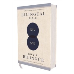 NIV/NVI, Bilingual Bible, Revised Text 2022, Hardcover / NIV/NVI, Biblia Bilingue, Revision 2022, Tapa dura: New International Version, Red Letter, Comfort Print / Nueva version internacional, palabras en rojo, comfort print