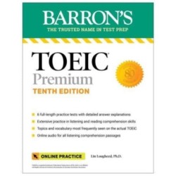 TOEIC Premium: 6 Practice Tests + Online Audio, Tenth Edition
