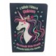 I Wish I Was A Unicorn Embroidered Journal