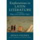 Explorations in Latin Literature: Volume 2, Elegy, Lyric and Other Topics