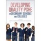 Developing Quality PSHE in Secondary Schools and Colleges