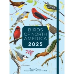 Birds of North America: Undated Weekly and Monthly Planner