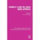 Family Law in Asia and Africa