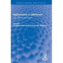 Explorations in Difference: Law, Culture, and Politics