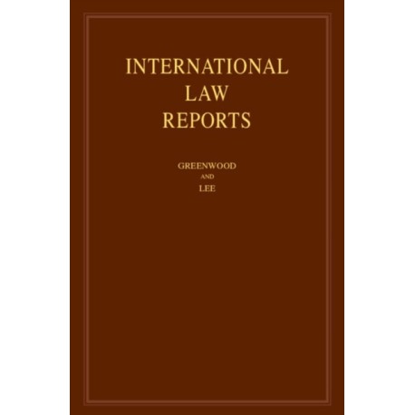 International Law Reports: Volume 204
