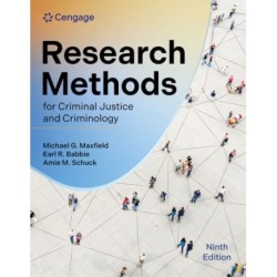 Research Methods for Criminal Justice and Criminology