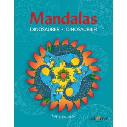 Mandalas med Dinosaurer