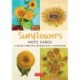 Sunflowers - 12 Blank Note Cards: 12 Blank Cards in 6 Designs with 12 Envelopes in a Keepsake Box