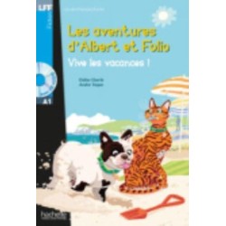 Albert et Folio - Vive les vacances ! + online audio - LFF A1: Vive les vacances ! - Livre