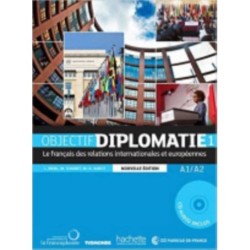 Objectif Diplomatie: Livre de l'eleve + CD audio 1 (Levels A1-A2) + Parcours