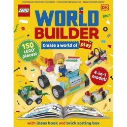 LEGO World Builder: Create a World of Play with 4-in-1 Model and 150+ Build Ideas!