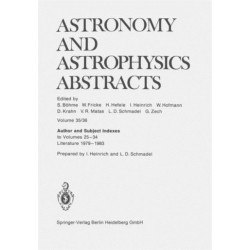 Author and Subject Indexes to Volumes 25–34, Literature 1979–1983