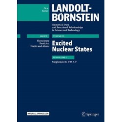 Excited Nuclear States: Supplement to I/25 A-F