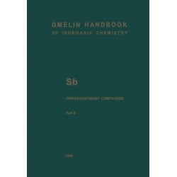 Sb Organoantimony Compounds: Part 5: Compounds of Pentavalent Antimony with Three, Two and One Sb-C Bonds