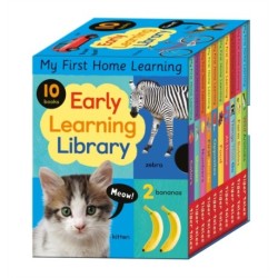 Early Learning Library: Box Set 10 Board Books for Kids