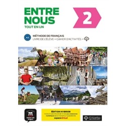 Entre nous 2 - Livre de l'eleve + cahier d'activites + audio download: A2