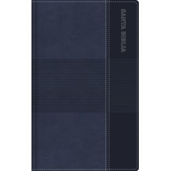 RVR60, Biblia de Estudio para Jovenes Adolescentes, Leathersoft, Azul, Palabras de Jesus en Rojo, Comfort Print
