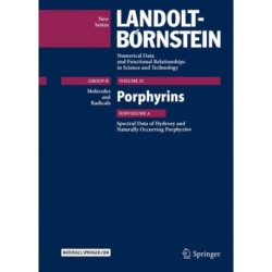 Porphyrins: Spectral Data of Hydroxy and Naturally Occuring Porphyrins