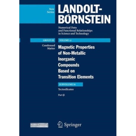 Tectosilicates: Part ß