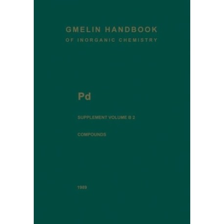 Pd Palladium: Palladium Compounds
