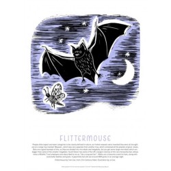 Tom Cox's 21st Century Yokel Poster: Flittermouse