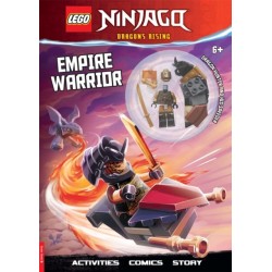 LEGO® NINJAGO®: Empire Warrior Activity Book (with Dragon Hunter minifigure and Speeder mini-build)