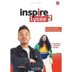 Inspire Lycee 2 - Livre + cahier. A2: Livre de l'eleve + cahier d'activites A2 + Parcours digit