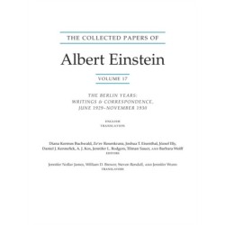 The Collected Papers of Albert Einstein, Volume 17 (Translation Supplement): The Berlin Years: Writings and Correspondence, June 1929–November 1930