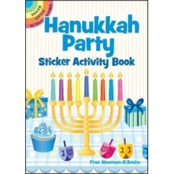 Hanukkah Party Sticker Activity Book