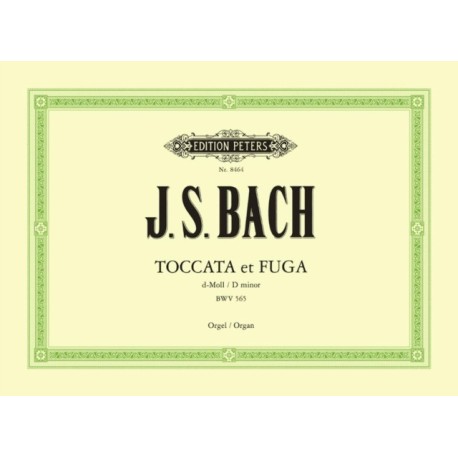 Toccata and Fugue in D minor BWV 565 for Organ