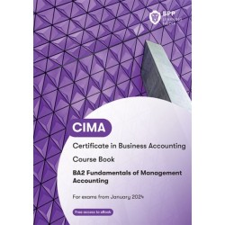 CIMA BA2 Fundamentals of Management Accounting: Course Book