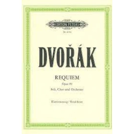 Requiem Op. 89 (Vocal Score)