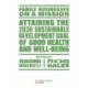 Attaining the 2030 Sustainable Development Goal of Good Health and Well-Being