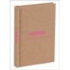 Kraft and Pink Mini Notebook: Dot Grid Paper