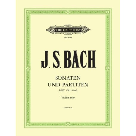 Sonatas and Partitas for Violin Solo BWV 1001-1006
