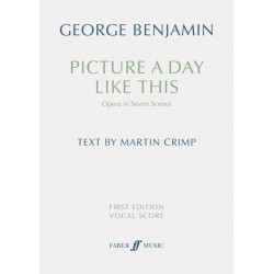 Picture a day like this (Vocal Score)