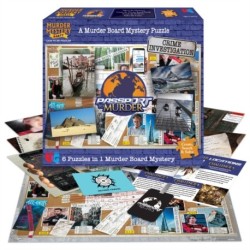 Murder Board Mystery - 6 Puzzles in 1