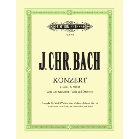 Viola Concerto in C minor (Edition for Viola [Violin/Cello] and Piano)