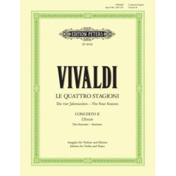 Violin Concerto in G minor Op. 8 No. 2 Summer (Edition for Violin and Piano)