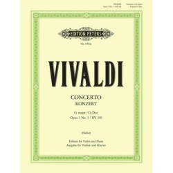Violin Concerto in G Op. 3 No. 3 (RV 310)