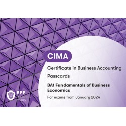 CIMA BA1 Fundamentals of Business Economics: Passcards