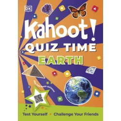 Kahoot! Quiz Time Earth: 250 Trivia Questions (with QR Codes Inside for 150 Interactive Bonus Questions) – Educational Kids Quiz Book