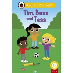 Tim, Bess and Tess (Phonics Step 4): Read It Yourself - Level 0 Beginner Reader