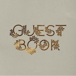 Wedding Guest Book: An Heirloom-Quality Guest Book with Foil Accents and Hand-Drawn Illustrations