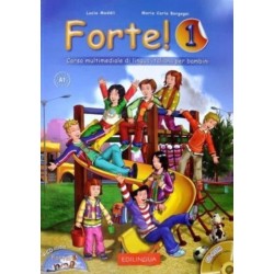 Forte! 1: Libro dello studente ed esercizi + online audio + CD-ROM