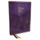The Breathe Life Holy Bible: Faith in Action (NKJV, Purple Leathersoft, Red Letter, Comfort Print)