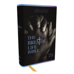 The Breathe Life Holy Bible: Faith in Action (NKJV, Hardcover, Red Letter, Comfort Print)