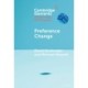 Preference Change