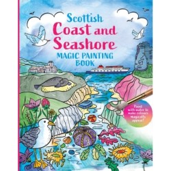 Scottish Coast and Seashore: Magic Painting Book