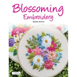 Blossoming Embroidery: 15 Fun Floral Embroidery Designs